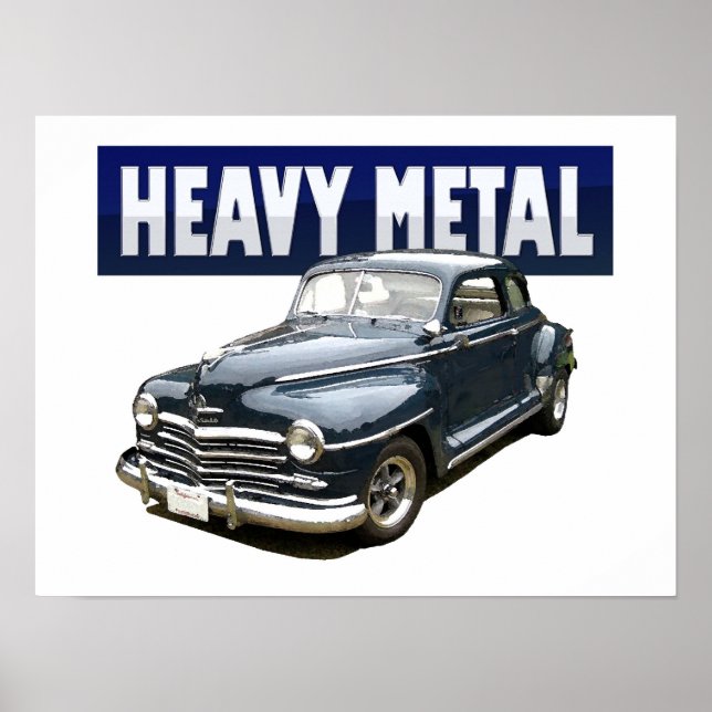 Poster Coupe Plymouth 1946 (Devant)