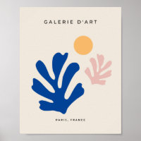 Couper Les Formes Bleu Feuilles Abstraits Et Solei