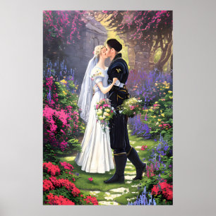 Poster Couple dans le parc-56476
