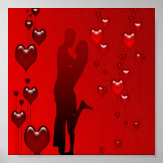 Poster Couple romantique