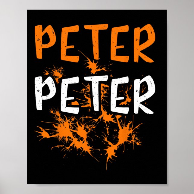Poster Couples Costume Peter Citrouille Mangeur Splash Ha (Devant)