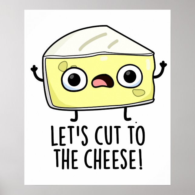 Poster Coupons Au Jeu De Nourriture Drôle Au Fromage (Devant)