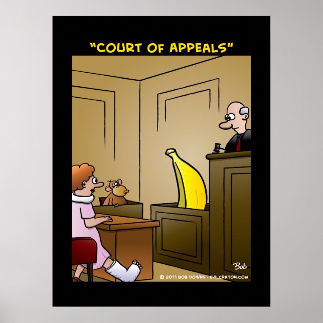 Poster "Cour d'appel" (Devant)