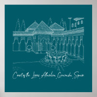 Cour de l'Alhambra des Lions 2