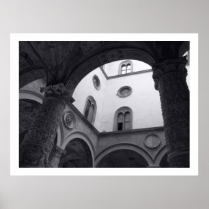 Poster Cour de Palazzo Vecchio