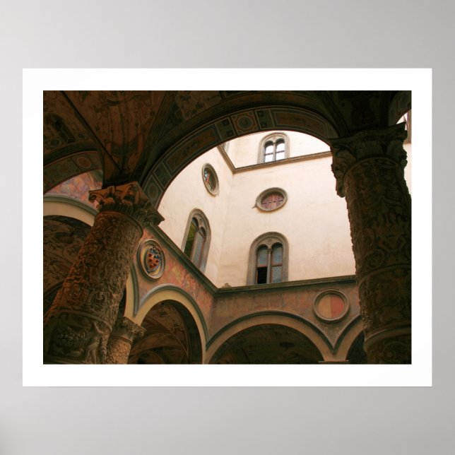 Poster Cour du Palazzo Vecchio (Devant)