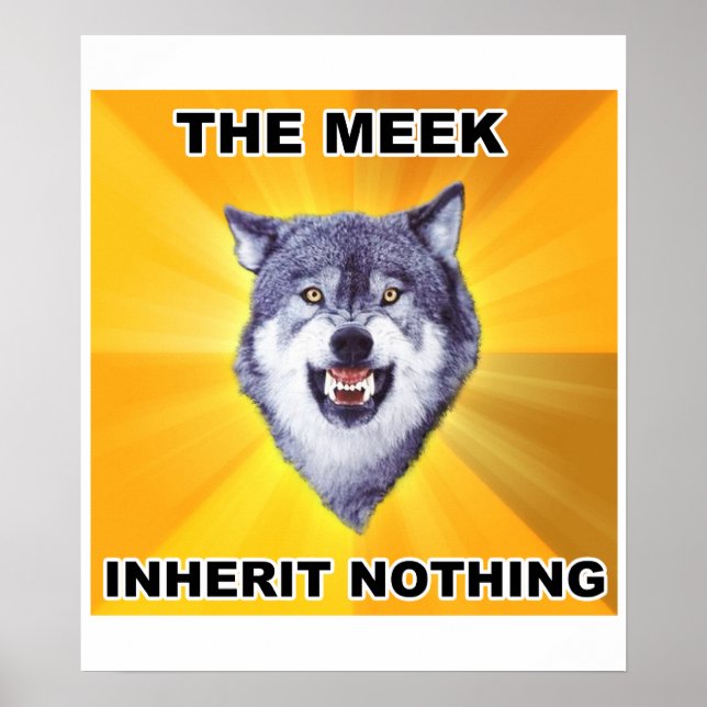 Poster Courage Wolf Meek Inheritance (Devant)