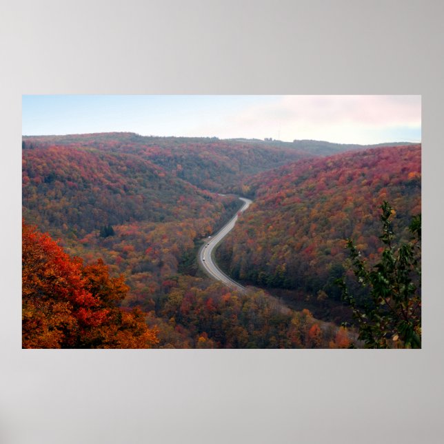 Poster Courbe Denton Hill S (Devant)