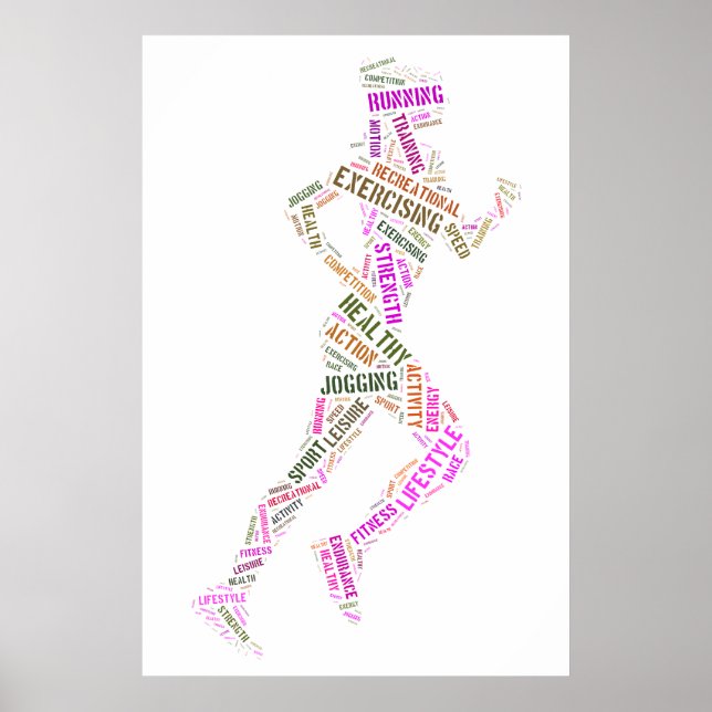 Poster Coureur (Devant)