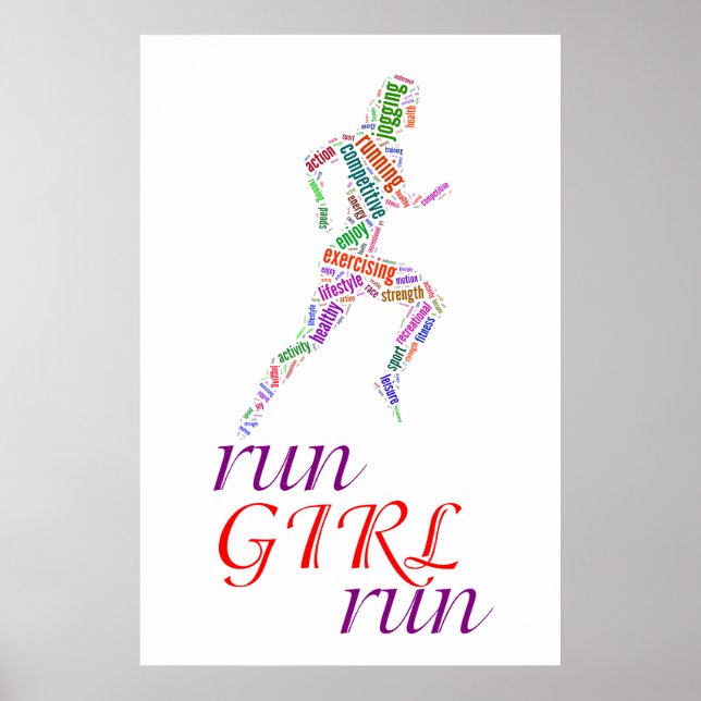 Poster Courez une fille, courez (Devant)