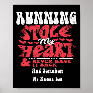 Poster Courir Stole Mon Coeur ~ Funny Valentines Day