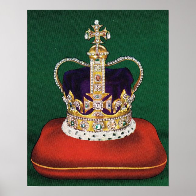 Poster couronne d'Angleterre (Devant)