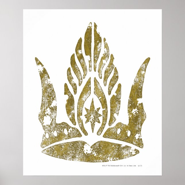 Poster Couronne de Gondor (Devant)