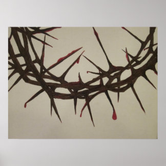 Poster couronne d'épines
