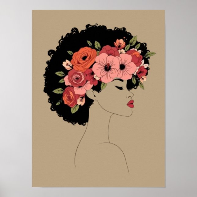 Poster Couronne Épanouie (Devant)