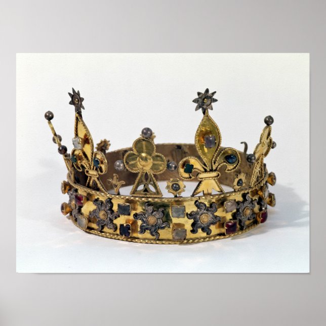 Poster Couronne funéraire de Philippe de France 1404 (Devant)