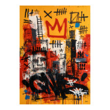 Couronne urbaine Graffiti Ville Art abstrait