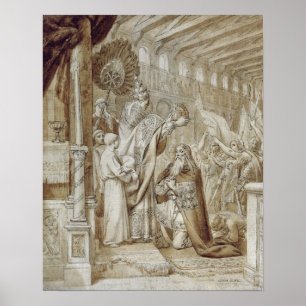 Poster Couronnement de Charlemagne