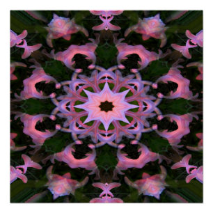 Poster Couronnes en rose...