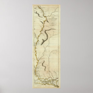 Poster Cours De La Rivière Mississipi