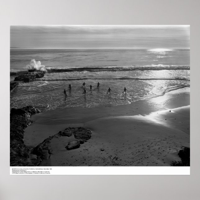 Poster Cours de plongée, au soleil, décembre 1966 (Devant)