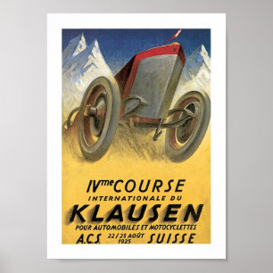 Poster Cours Internationale du Klaussen