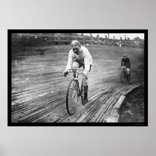 Poster Course à vélo de six jours 1909