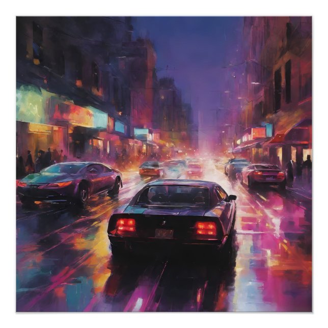 Poster Course dynamique Cityscape (Devant)