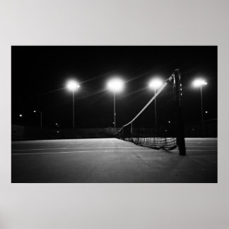 Poster court de tennis