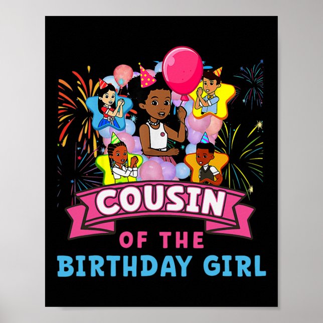 Poster Cousin Gracie's Corner Anniversaire Poupées mignon (Devant)