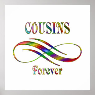 Poster Cousins pour toujours