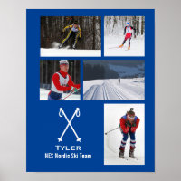 Coutume Nordic Cross Country Skiing Photo Collage