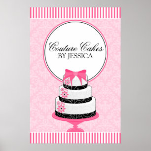 Poster Couture Cakes Bakery