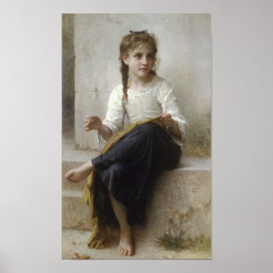 Poster Couture par William-Adolphe Bouguereau
