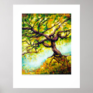 Poster Couverture à rayons X - Golden Chole Maple par L.