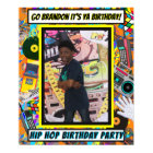 Couverture d'album de cadre photo rétro des années