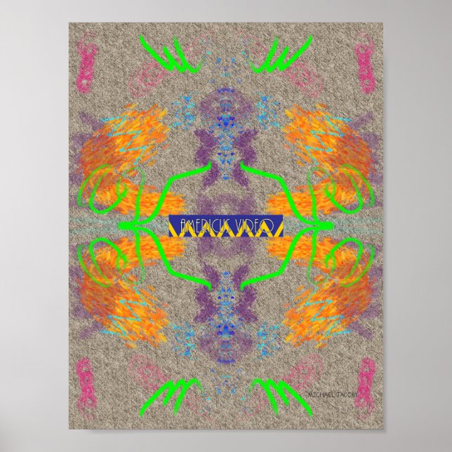 Poster Couverture de Americus Video #12: "Funeral Home Fu (Devant)