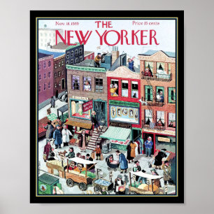 Poster Couverture de la vie quotidienne à New York