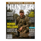 Couverture de magazine HUNTER personnalisée, chass