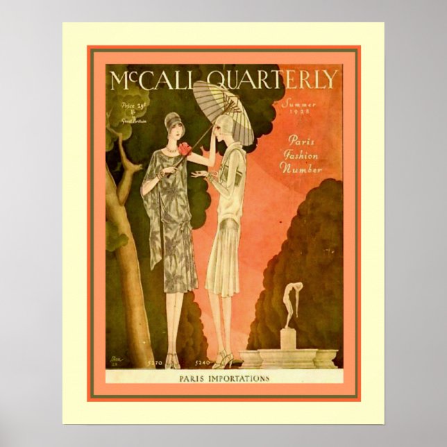 Poster Couverture de magazine McCall Deco 1928 16x20 (Devant)