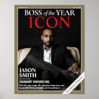 Couverture de magazine personnalisée, Cadeau pour