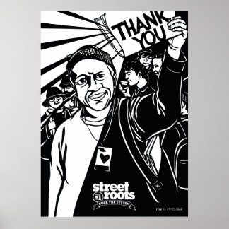 Poster Couverture de Merci Street Roots - Nikki McClure a