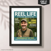 Couverture du magazine de pêche sur mesure, Portra