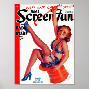 Poster Couverture du magazine Real Screen Fun 3