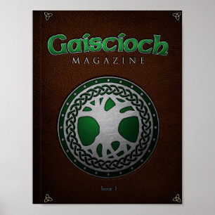 Poster Couverture du numéro de magazine de Gaiscioch 1