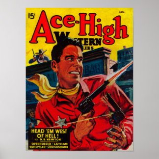 Poster Couverture Magazine Ace High 3