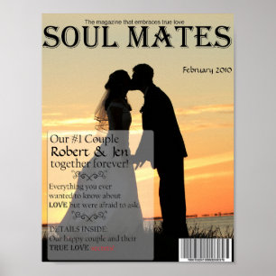 Poster Couverture Magazine Soul Mates