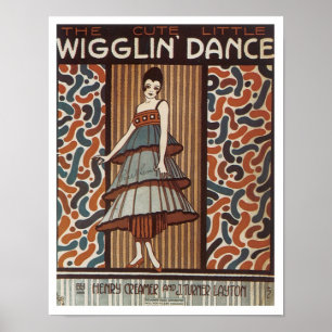 Poster Couverture Vintage de Wigglin Dance