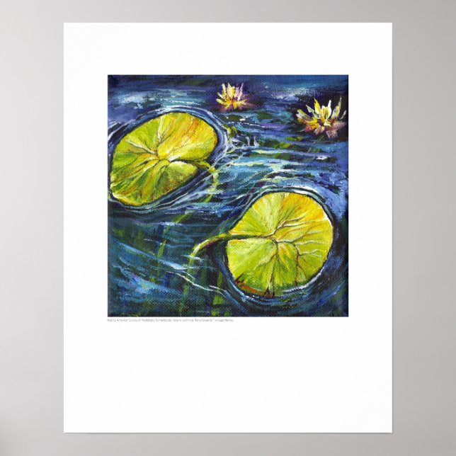 Poster Couverture X-ray - Renal Lilypads par L. Rainey (Devant)