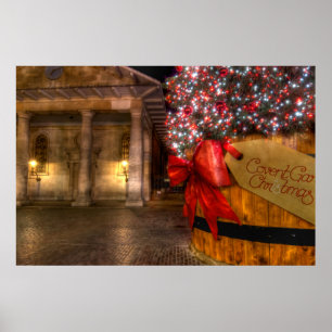 Poster Covent Garden à Noël, Londres